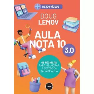 Livro Aula Nota 10 3.0, De Doug Lemov. Editora Grupo A Em Português, 2023