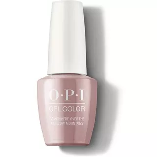 Opi Gel Color Somewhere Over The Rainbow Mountains - 15ml Color Rosa Pálido