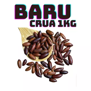 Castanha De Baru, Semente Cumbaru Crua Pacote 1kg