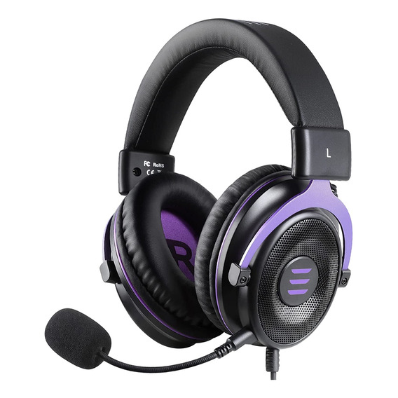 Audifonos/ Audiculares - Eksa Headphones E900 Purple Wired
