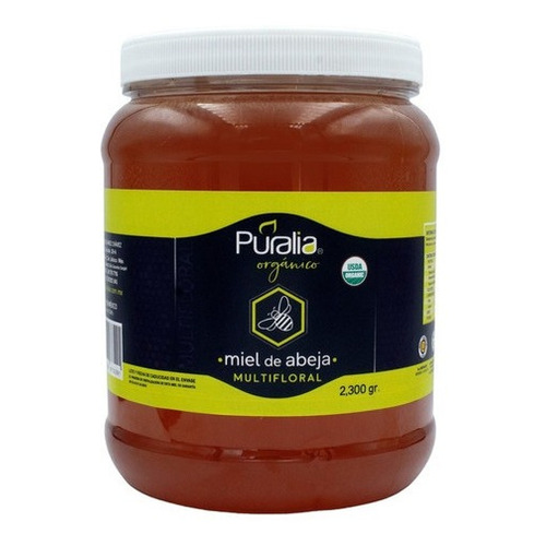 Puralia Orgánica miel multifloral liquida tarro 2300g