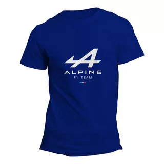 Playera Formula 1 Alpine Mod 1. Adulto Y Niño
