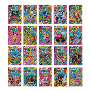 20 Libros P/ Colorear Y Jugar 16 Pág + Stickers Diverti Toys