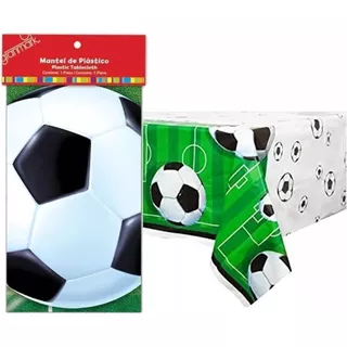 Mantel Rectangular Futbol Soccer 1 Pieza - Soccer22