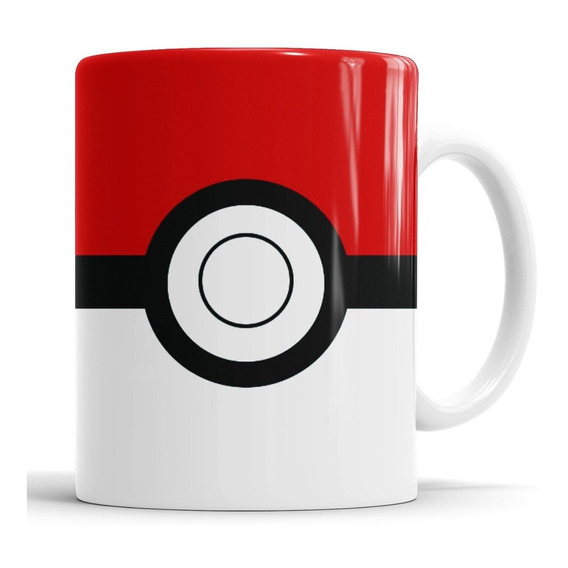 Taza Pókemon - Pokebola - Cerámica Importada