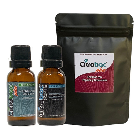 Citrobac Plus + Forte 90 Dias +enzimas Digestivas