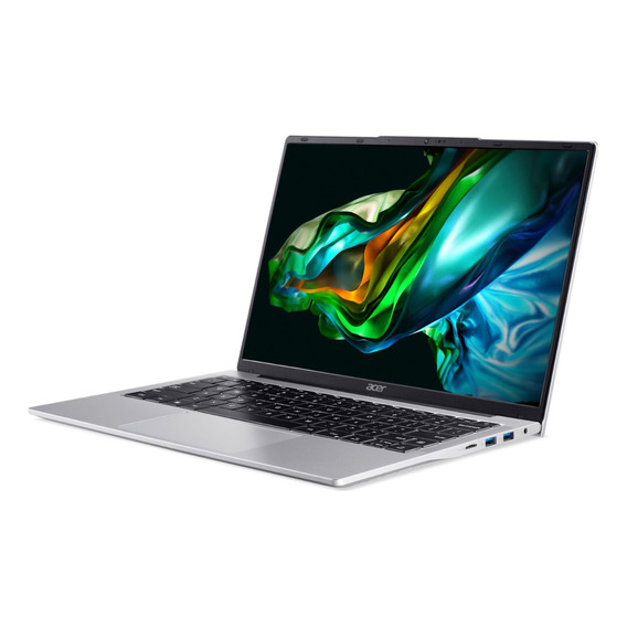 Notebook Acer Notebook Aspire Lite Al14-31p-31th-1 Silver 14 , Intel Core I3 N300  16gb De Ram 0tb Hdd 512gb Ssd 0gb Optane, Intel Uhd Graphics 60 Hz 1920 X 1200 Windows 11 Home