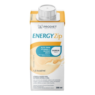 Energyzip 200ml Baunilha - Prodiet