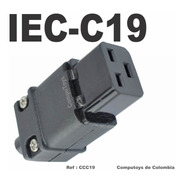 Conector Aéreo  C19 Para Ensamblar Ref: Ccc19 Computoys Sas