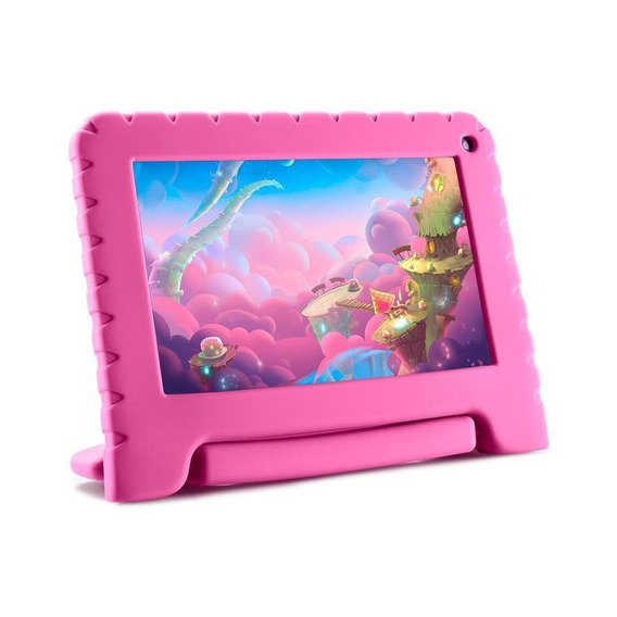 Tablet Para Niños Multi Kid Pad 2/32 Rosa Nb607 Color Rosado