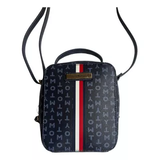 Crossbody Bolso Tommy Hilfiger Ainsley Ii Monogram Azul