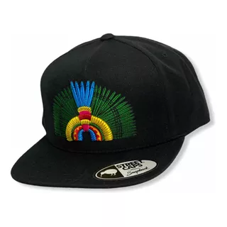 Gorra Yupoong Penacho De Moctezuma Linea Prehispanica Ngo