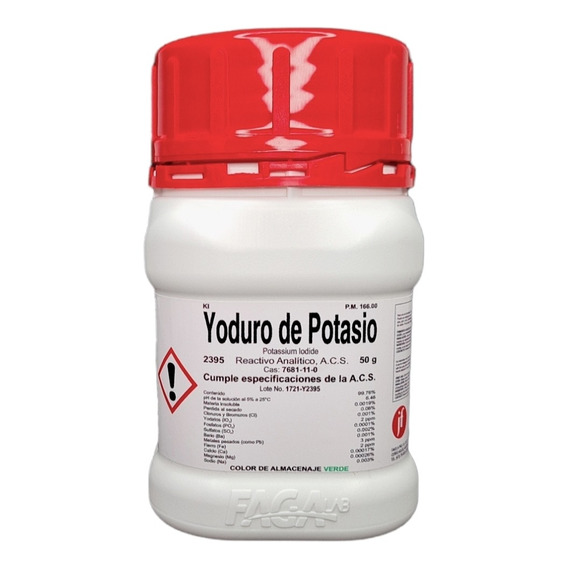 Yoduro De Potasio R. A. 50g Fagalab  