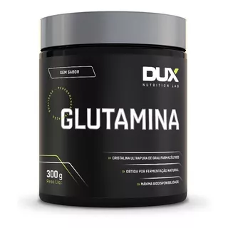 Glutamina Ultrapura 300g Dux Nutrition - Auxílio À Imunidade