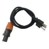 Powercon Cable De Corriente Ac 1.20 Ip65 Pantalla Etc