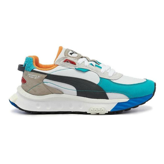 Tenis Puma Wild Rider Hombre Caminar Moda Casual