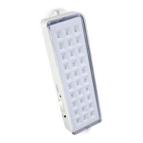 Luz de emergencia Pronext EL 030SM LED con batería recargable 220V blanca