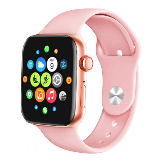 Reloj Inteligente Smartwatch I8 Bluetooth Android Ios Sport Color de la malla Rosa