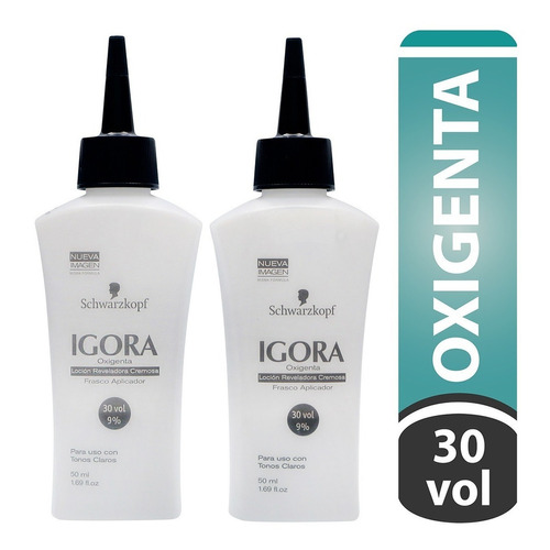  Oxigenta Igora Vital 30 Volumen X2 - g  Tono Blanco