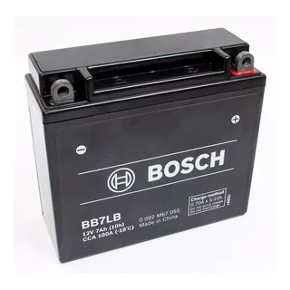 Bateria Bosch Motos Bb7lb Gel Blindada Remplaza A 12n7a3a 12n7b3a Storm Skua Triax Honda Corven