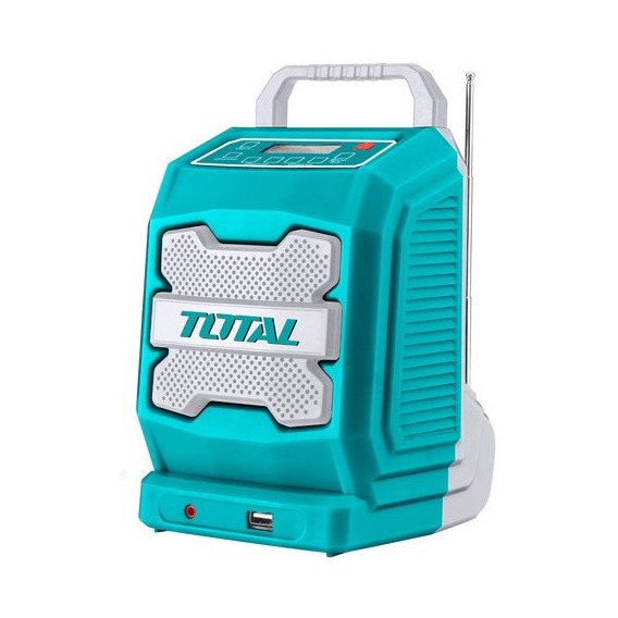 Parlante Total TJRLI2001 portátil con Bluetooth turquesa 20V 50Hz