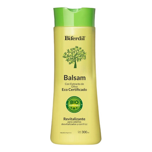 Acondicionador Biferdil Extracto De Oliva X 300 Ml