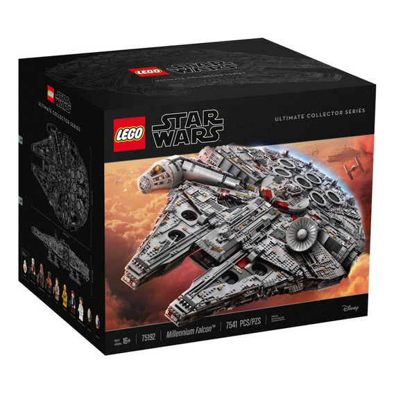 Kit De Construcción Lego Star Wars Millennium Falcon 75192 Cantidad de piezas 7541