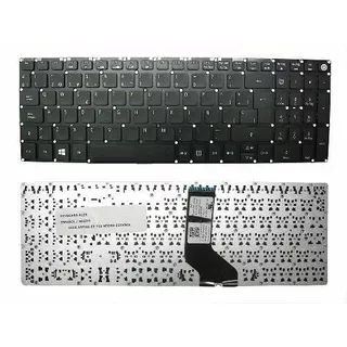 Teclado Acer Aspire E5-722 V3-574 E5-573 E5-522 E5-573 Color Negro