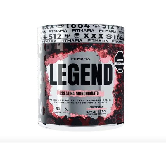 Creatina Monohidrato Legend Fit - Unidad a $67803