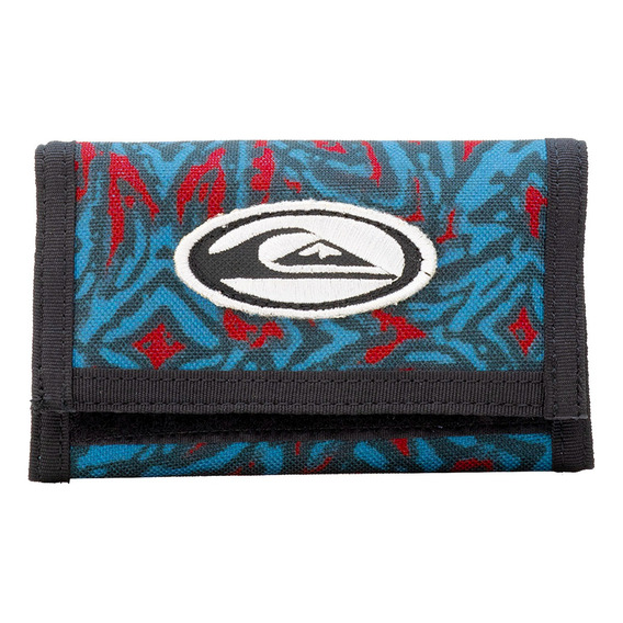 Cartera Quiksilver Hombre Negro Everydaily Aqyaa03229bsg0 Color Azul Acero