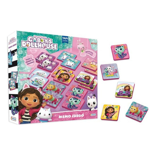 Memo Test Juego De La Memoria Gabby Dollhouse