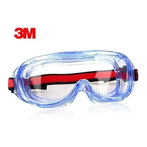 Lentes De Seguridad 3m Tipo Googles 1623af Uv Y Antivaho  