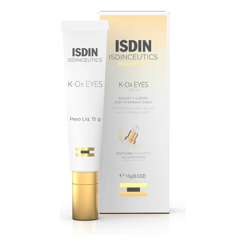 Crema K-Ox Eyes Isdin Isdinceutics día/noche para todo tipo de piel de 15mL/15g 30+ años