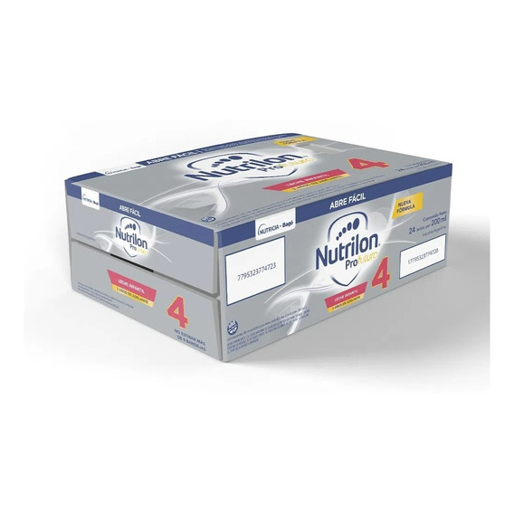 Leche Nutrilon 4 Profutura Pack X 24 Bricks De 200ml +2 Años