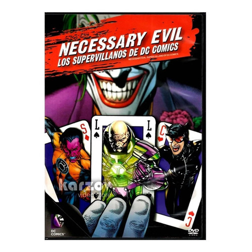 Necessary Evil Los Super Villanos De Dc Comics Pelicula Dvd