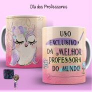 13 Caneca De Cerâmica Personalizada Para Dia Dos Professores