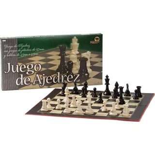 Ajedrez Clásico Tablero 49x49 Piezas Plástico Bisonte