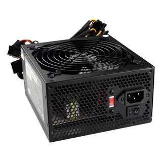 Fuente De Poder Atx 600w 24+6pcie Amd Intel Sata/molex Fan12