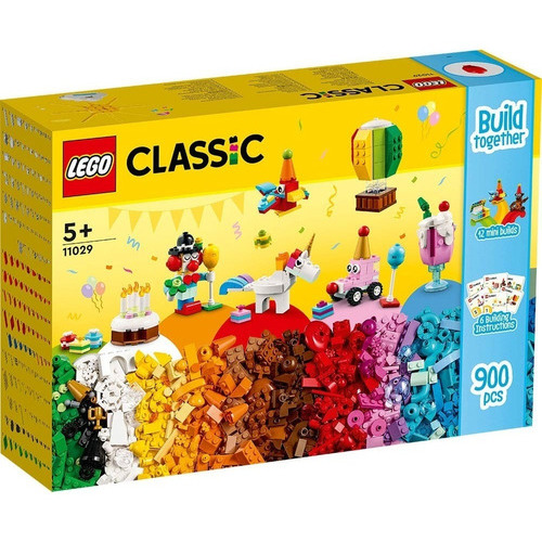 Lego Classic Caja Creativa: Fiesta 11029 De 900 Piezas En Caja