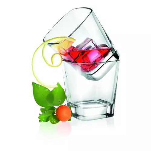 Borgonovo Palladio - Juego De 6 Vasos De Vidrio De 320 Ml. Vaso  Transparente Cristal Elegantes para Restaurantes, Fiestas, Té, Helado,  Cerveza, Jugo, Cóctel, Limonada Set 6 piezas : : Hogar y Cocina