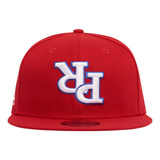 New Era Puerto Rico Upside Down 9fifty Snapback Gorra