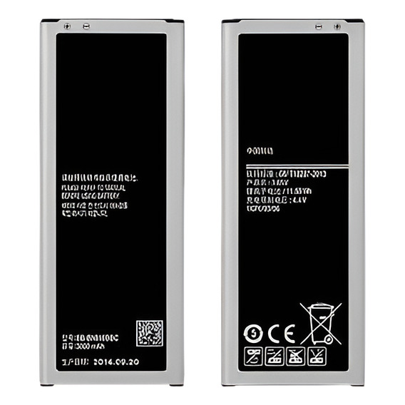 2pcs Batería Para Samsung Galaxy Nota 4 Sm-n910 N910a N910p 