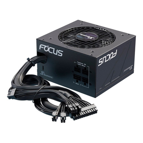 Fuente de alimentación para PC Sea Sonic Electronics Focus GM Series GM-750 750W negra 100V/240V