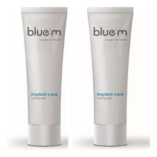 Kit C/02 Creme Dental Blue M Com Oxigênio Ativo 75ml