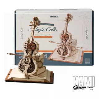 Magic Cello Puzzle Musical 3d - Robotime