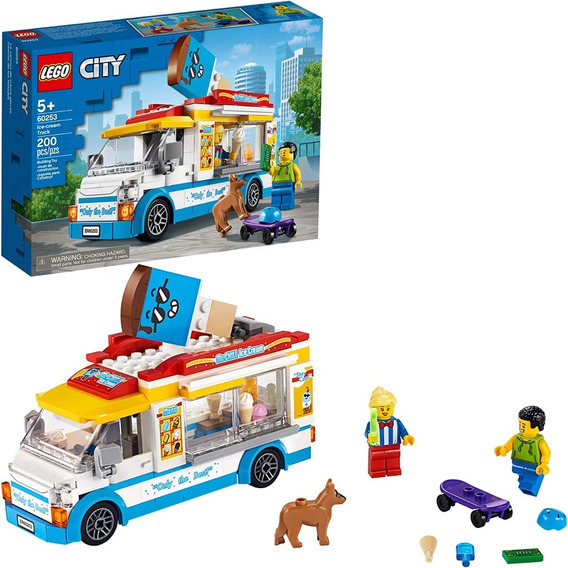 Lego City Ice Cream Truck 60253 Construir Camión De Helados