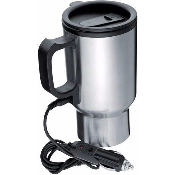 Mug Taza De Acero Inoxidable Calentador Para Auto 12v