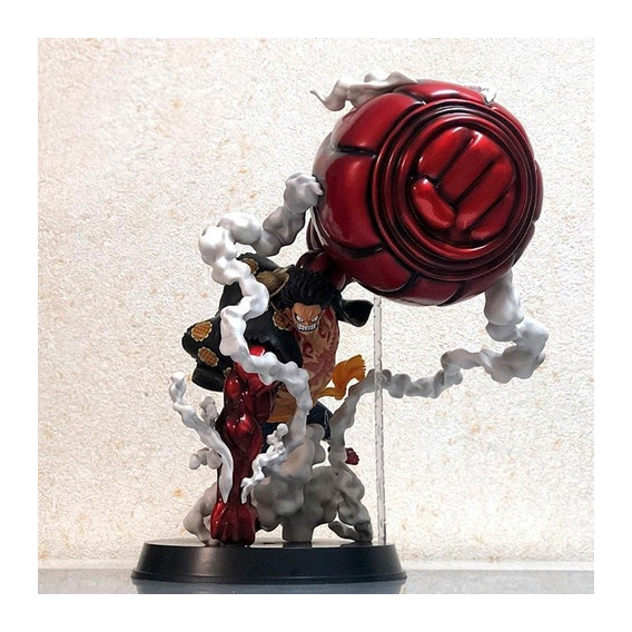 Figura Coleccionable Luffy Gear Four One Piece 21 Cm De Alto