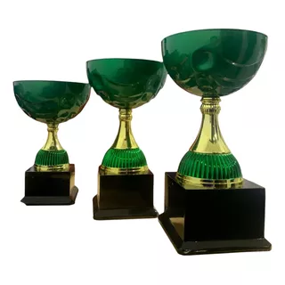 Copas Premiacion Verde Trofeo