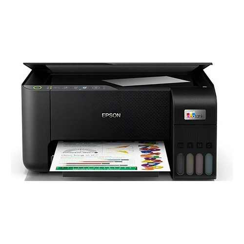 Impresora multifuncional Epson Ecotank L3210 color negro 110 — 240 v